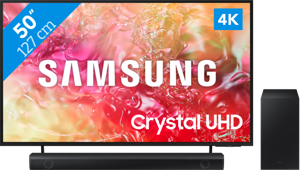 Samsung Crystal UHD 50DU7100 (2024)   + Soundbar