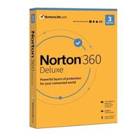 NORTON 360 DELUXE · 1 Jaar · 3 Apparaten · 25GB · Abonnement · CD Key