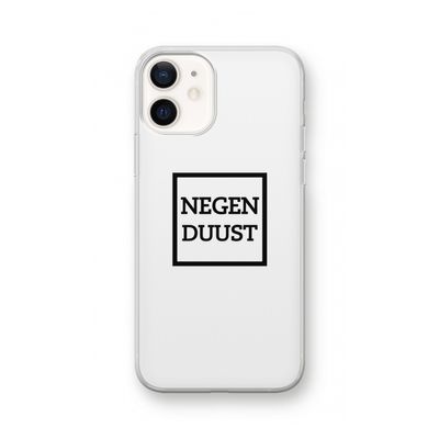 Negenduust vierkant: iPhone 12 Transparant Hoesje