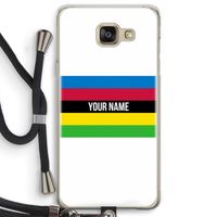 WK Wielrennen: Samsung Galaxy A5 (2016) Transparant Hoesje met koord