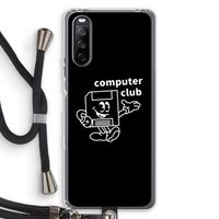 Floppyhead: Sony Sony Xperia 10 III Transparant Hoesje met koord