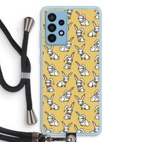 Haas: Samsung Galaxy A52 Transparant Hoesje met koord