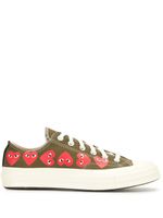 Comme Des Garçons Play x Converse baskets imprimées - Vert