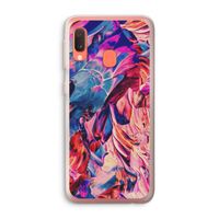 Pink Orchard: Samsung Galaxy A20e Transparant Hoesje