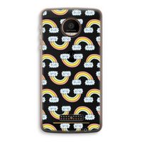 Regenboog: Motorola Moto Z Force Transparant Hoesje