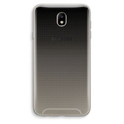 Musketon Halftone: Samsung Galaxy J7 (2017) Transparant Hoesje