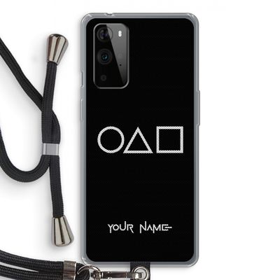 Squid Game: OnePlus 9 Pro Transparant Hoesje met koord