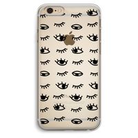 Eye pattern #2: iPhone 6 Plus / 6S Plus Transparant Hoesje