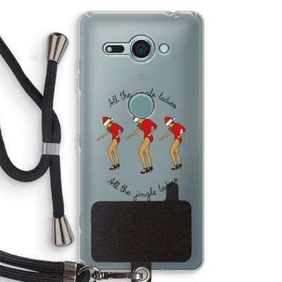 Jingle Ladies: Sony Xperia XZ2 Compact Transparant Hoesje met koord