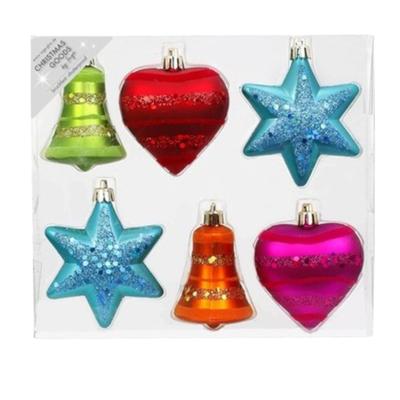 Inge Christmas Kerstballen - figuren - kunststof - 9 cm Inge Christmas Kerstballen - figuren - kunststof - 9 cm