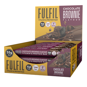 Fulfil Vitamin & Protein Bar Chocolate Brownie (15 x 55 gr)
