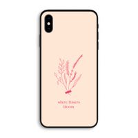 Where flowers bloom: iPhone XS Max Biologisch afbreekbaar hoesje