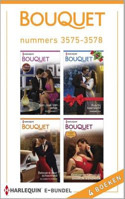 Bouquet e-bundel nummers 3575-3578 (4-in-1) - Kate Hewitt, Maggie Cox, Elizabeth Power, Sharon Kendrick - ebook