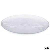 Bordenset Pasabahce 1045885-10479 Generation Transparant Glas Ø 27 cm 27,5 x 5 x 28,5 cm (4 Stuks)
