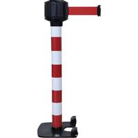VISO RXLO1050RBRE Afzetpaal Rood/wit, rood gordelwasdicht (Ø x h) 80 mm x 990 mm