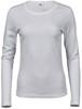 Tee Jays TJ590 Women´s Long Sleeve Interlock Tee - White - XL Tee Jays TJ590 Women´s Long Sleeve Interlock Tee - White - XL