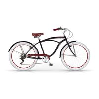 MBM Honolulu H 47 cm 6 sp zwart