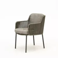 Tuinstoel Bernini Platinum met 2 kussens | 4 Seasons Outdoor