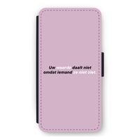 uw waarde daalt niet: iPhone 12 Pro Max Flip Hoesje