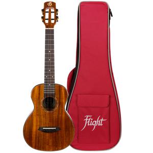 Flight Royal Series Phantom EQ-A Tenor elektrisch-akoestische tenor ukelele met gigbag