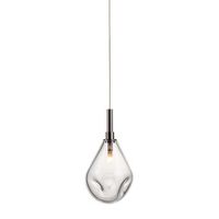 Bomma Soap Mini Single Hanglamp - Helder glas - Antraciet fitting