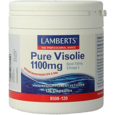 Lamberts Pure visolie 1100mg omega 3