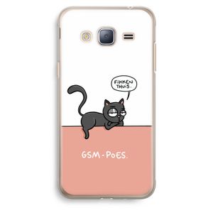 GSM poes: Samsung Galaxy J3 (2016) Transparant Hoesje