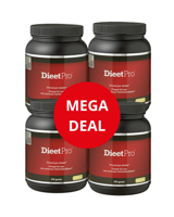 Actie pakket: 4 potten DieetPro voor €77,90