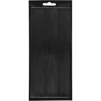 Creativ Company Stickers, randen, vel 10x23 cm, zwart, 1 vel