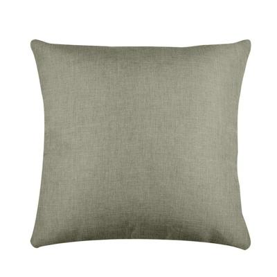 Stof Textile sierkussen Bea - groen - 50 x 50 cm - bank kussens - polyester