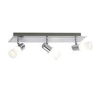 Trio Design plafondspotSeries 8214 Beam 3-lichts metaalgrijs met chroom - 821410305