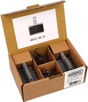 Elvedes Schijfremblokset 6854t (10 paar) grijs