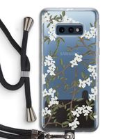 Blossoming spring: Samsung Galaxy S10e Transparant Hoesje met koord