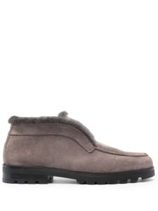 Santoni mocassins Desert en daim - Gris