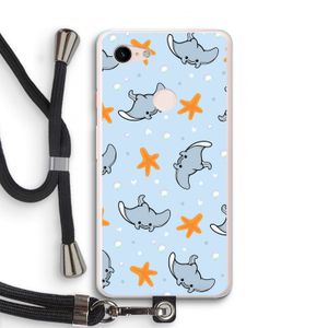 Manta: Pixel 3 XL Transparant Hoesje met koord