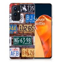 OnePlus 9 | Siliconen hoesje | met foto Kentekenplaten