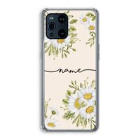Daisies: Oppo Find X3 Pro Transparant Hoesje