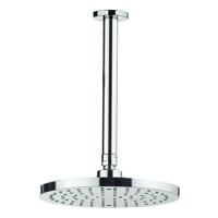 Crosswater Fusion hoofddouche 20cm rond met plafondarm 20cm chroom MBFUAF20