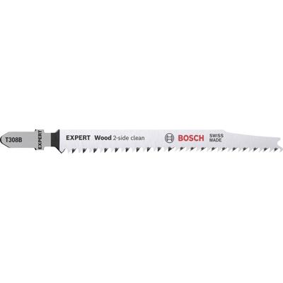 Bosch Accessories 2608900551 Expert Wood 2-side clean T 308 B decoupeerzaagblad, 5 stuks 5 stuk(s)