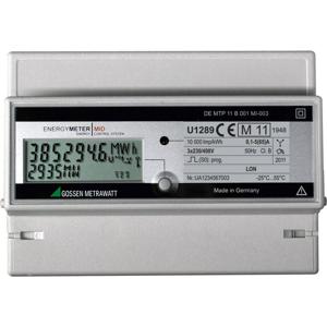 Gossen Metrawatt U1289-V014 kWh-meter 3-fasen Digitaal 65 A Conform MID: Ja 1 stuk(s)