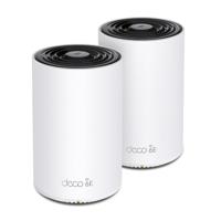 TP-Link Deco XE75 Mesh Wifi 6E (2-pack) Mesh router Wit - thumbnail