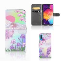 Samsung Galaxy A50 | Telefoonhoesje | Met pasjeshouder | Bird Samsung Galaxy A50 | Telefoonhoesje | Met pasjeshouder | Bird