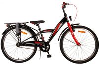 Volare Thombike Kinderfiets Jongens 24 inch Zwart Rood - thumbnail