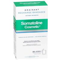 Somatoline Cosmetic Femme Bandages drainants kit de recharges