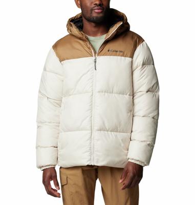 Columbia Puffect™ II Hooded Isolatiejas Heren Dark Stone M