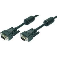 LogiLink 3m VGA VGA kabel VGA (D-Sub) Zwart - thumbnail