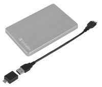 Verbatim Stor n Go 1 TB Externe harde schijf (2,5 inch) USB 3.2 Gen 1 Zilver 53663 - thumbnail