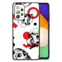 Telefoonhoesje Samsung Galaxy A52 | A52s (5G/4G) Skull Red - thumbnail