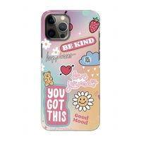 Positivity: Volledig geprint iPhone 12 Hoesje