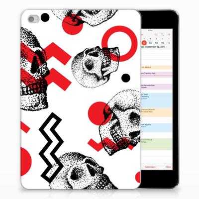 Tablet BackCover Apple iPad Mini 4 | Mini 5 (2019) Skull Red Tablet BackCover Apple iPad Mini 4 | Mini 5 (2019) Skull Red